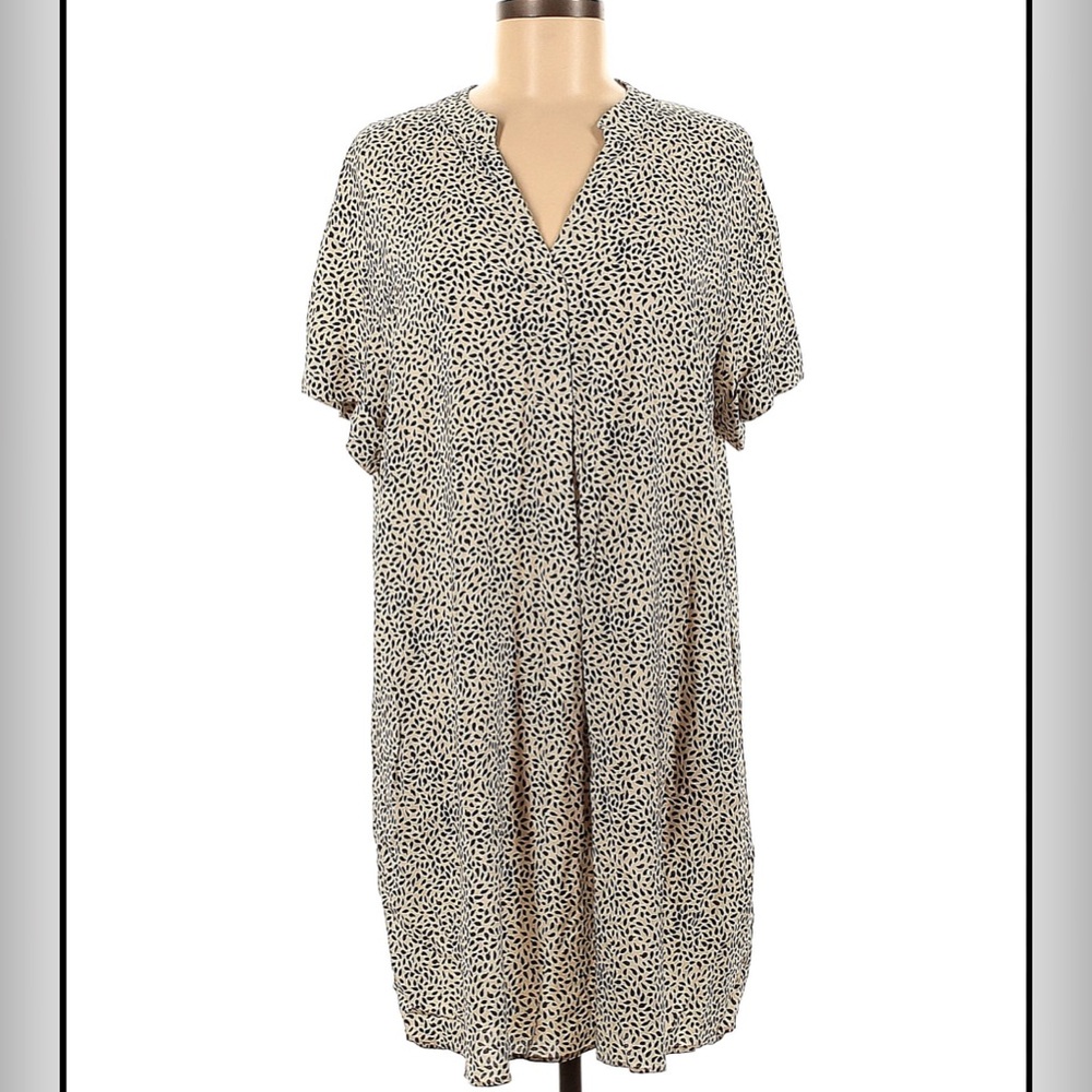 H&M Black and White Cheetah Patterned Dress